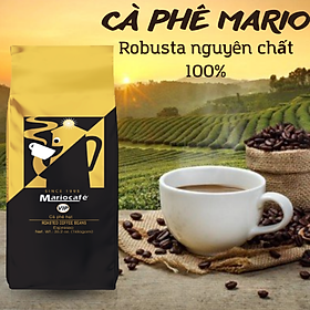 Cà phê hạt nguyên chất - 100% Robusta cỡ hạt 16 - Đắng, đậm, mạnh đặc trưng (Pha phin/máy) [1kg]