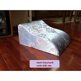 VỎ GỐI KÊ CHÂN CHỐNG GIÃN TĨNH MẠCH YOROKOBI 25CM- XANH THAN