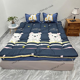 Mua Nệm topper cao cấp mềm mại êm ái đệm topper có chun bo góc đủ size được chọn màu