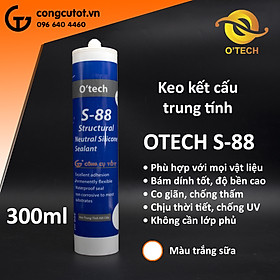 Mua Keo kết cấu trung tính 300ml OTECH S-88 trắng sữa