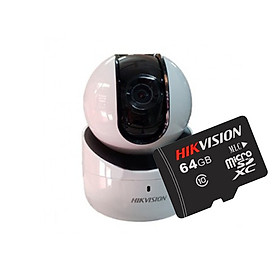 Camera IP Robot Wifi Hikvision DS-2CV2Q21FD-IW + Tặng thẻ nhớ Hikvision 64GB - Hàng Nhập Khẩu