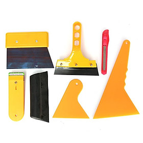 Bộ Dụng Cụ Dán Phim Cách Nhiệt Cửa Kính Ô tô Cam (7cái/bộ)