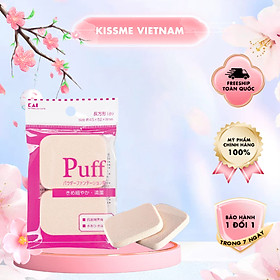 Bông Mút Trang Điểm Kai Pretty Set 2 Cái