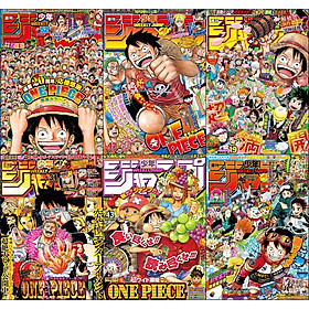 Bộ 6 Áp phích - Poster Anime One Piece - Vua Hải Tặc (2) (bóc dán) - A3, A4, A5