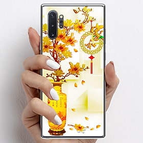 Ốp lưng cho Samsung Galaxy Note 10, Samsung Galaxy Note 10 Plus nhựa TPU mẫu Chậu sứ vàng