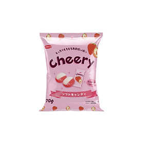 Combo 2 Túi kẹo mềm Cheery Bibica 70g – Xuất khẩu Nhật, độc quyền bán online, vị trái cây dẻo thơm hấp dẫn