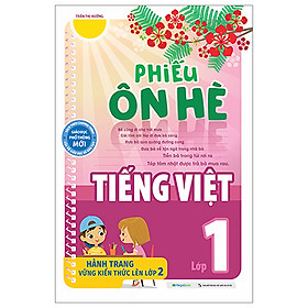 Phiếu Ôn Hè Tiếng Việt Lớp 1 (Mega)