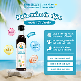 Nước Mắm Nhĩ Thuyền Xưa Ăn Dặm Cho Con 41 Độ Đạm 250ml