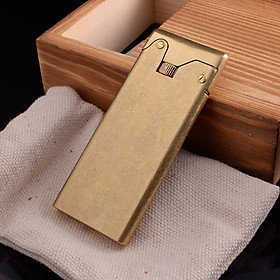 Mua Bật Lửa Xăng Đá PROMISE - 007 Màu Vàng Vân Xước Sang Trọng