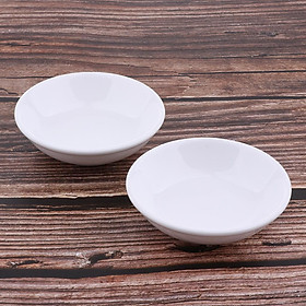 2Pcs Ceramic Oil Warmer Dish Burner Holder Cup Diffuser Replacement Parts for Electric Fragrance Diffuser
