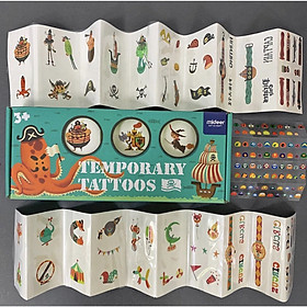 Mideer Temporary Tattoo - Miếng dán trang trí dán lên da được có 2 mẫu cho bé lựa chọn