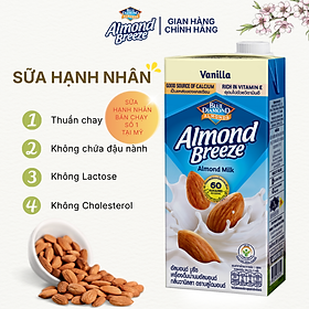 Sữa Hạt Hạnh Nhân ALMOND BREEZE vị Vanilla Hộp 946ml