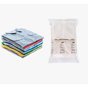 Túi Hút Chân Không Dùng Tay Ép Siêu Nhanh đựng quần áo, chăn màn (Không Cần Bơm Hút), đơn giản, dễ sử dụng GD424-BichCK