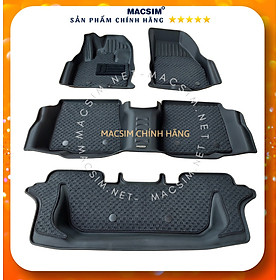 Thảm lót sàn ô tô 2 lớp cao cấp dành cho xe Ford Explorer 2011-2019 nhãn hiệu Macsim chất liệu TPV