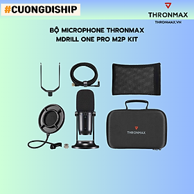 Mua Bộ KIT Microphone Thronmax Mdrill One Pro M2P Black - Hàng chính hãng