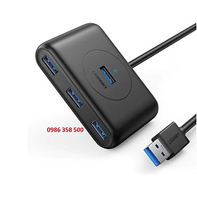 Hub USB 2.0/ 3.0 4 cổng tốc độ 5Gbps UGREEN hàng chính hãng