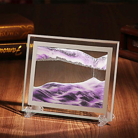 Moving Dynamic Art Sand Picture Sand Picture Display Ornaments for Desktop