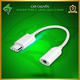 Mua Cáp Chuyển Xiaomi Type C Sang Jack 3.5mm - Hàng Nhập Khẩu