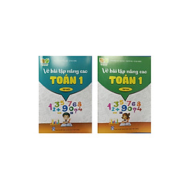 Hình ảnh Combo 2 Cuốn Vở Bài Tập Nâng Cao Toán 1 (Tập 1+2 )