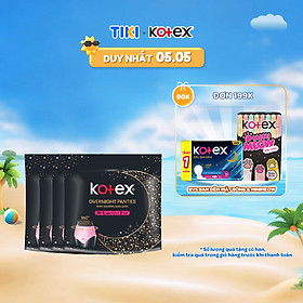 Combo Gói Kotex đêm dạng quần cõ M/L  2 quần