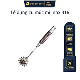 Bộ dụng cụ nhà bếp inox 316, inox 304 và giá đặt inox 304 DandiHome cao cấp, sang trọng