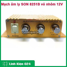 Mua Âm ly SON 8251B - Vỏ Nhôm 12V - Load 4Ω-8Ω