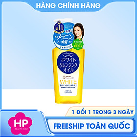 Dầu Tẩy Trang Dưỡng Trắng Da Kosé Softymo White Cleansing Oil NC (230 mL)