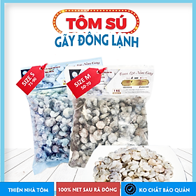 Tôm sú nõn gãy đông lạnh Thiện Nhà Tôm túi 1kg giao nhanh siêu tốc HCM