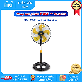 Mua Quạt lỡ Senko LTS1632 Đen Cam - Hàng chính hãng