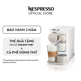 Máy pha cà phê Nespresso Lattissima One Trắng - Hàng chính hãng