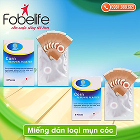 Combo 02 Hộp Miếng dán loại mụn cóc - Hộp 6 miếng
