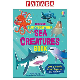 Sách ngoại văn: Slot-Together Sea Creatures Book