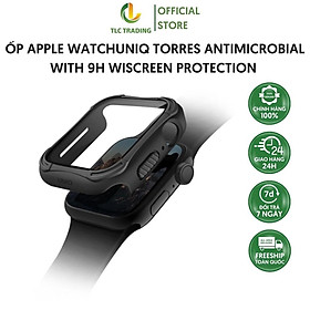 Ốp dành cho Apple Watch UNIQ Torres Antimicrobial Với 9H Wiscreen Protection 40 MM Thoải Mái Chống Sốc - Hàng chính hãng