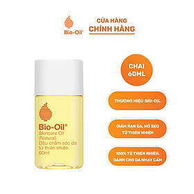 Dầu chăm sóc da từ Thiên Nhiên giúp giảm rạn dạ, mờ sẹo cho da nhạy cảm - BIO-OIL SKINCARE OIL (NATURAL) (chai 60ml)
