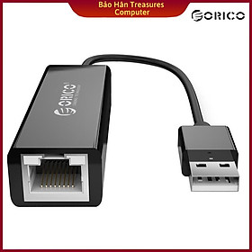 Bộ chuyển USB 2.0 sang cổng LAN. ORICO UTJ-U2(USB TO LAN) - Hàng Chính Hãng