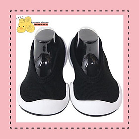 3-5 TUỔI MADE IN KOREA GIÀY TẤT CHO BÉ FLAT BLACK