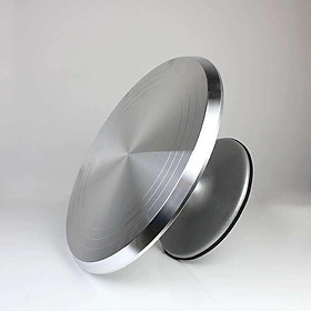 Mua Bàn xoay bánh kem inox 30cm