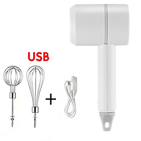 Máy Đánh Trứng Cầm Tay Cao Cấp Sạc USB Nhỏ Gọn, Tốc Độ Đánh Nhanh, Nhiều Màu Sắc Lựa Chọn - Hàng Chính Hãng