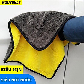 Khăn Microfiber siêu thấm, siêu mềm mịn