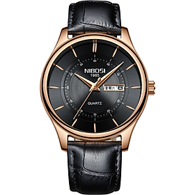 Đồng Hồ Nam Dây Da 1985 Nibosi 2312
