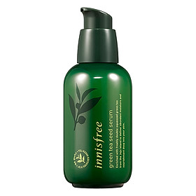 Tinh Chất Dưỡng Ẩm Cô Đặc Từ Trà Xanh Và Dầu Hạt Trà Xanh Tươi Jeju Innisfree The Green Tea Seed Serum (80ml) + Tặng 1 Bộ Dưỡng Ẩm Trà Xanh Ban Đêm