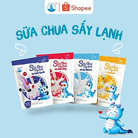 Sữa Chua Sấy Lạnh Hạ Long - Combo 10 gói 4 vị siêu ngon