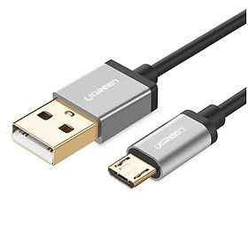 Mua Ugreen UG30495US134TK 0.25M màu Đen Cáp sạc truyền dữ liệu USB 2.0 sang MICRO USB đầu mạ vàng - HÀNG CHÍNH HÃNG