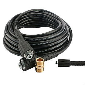 M22 Black Female Jet Wash Extension Female Pressure Washer Hose Tool 15M