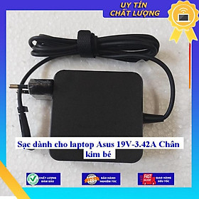 Sạc dùng cho laptop Asus 19V-3.42A Chân kim bé - Hàng Nhập Khẩu New Seal