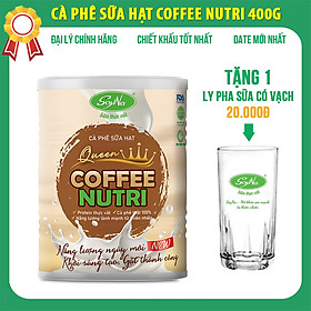 Cà phê sữa hạt COFFEE NUTRI SOYNA 800g vị KING và QUEEN tặng kèm 1 hộp COFFEE NUTRI 300g, sự kết hợp tuyệt vời giữa cà phê nguyên chất và các loại hạt dinh dưỡng cao