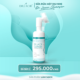 Sữa rửa mặt dành cho da nhạy cảm dr lacir