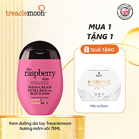 [ Tặng 1 mặt nạ ] Kem dưỡng da tay chiết xuất Quả mâm xôi Treaclemoon 75ml