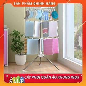Mua CÂY PHƠI QUẦN ÁO HỢP KIM GẤP GỌN THÔNG MINH