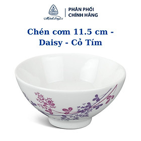 Mua Bộ 10 chén cơm 11.5 cm - Daisy - Cỏ Tím - Gốm sứ cao cấp Minh Long - Quà tặng tân gia  bạn bè  đối tác  gia đình